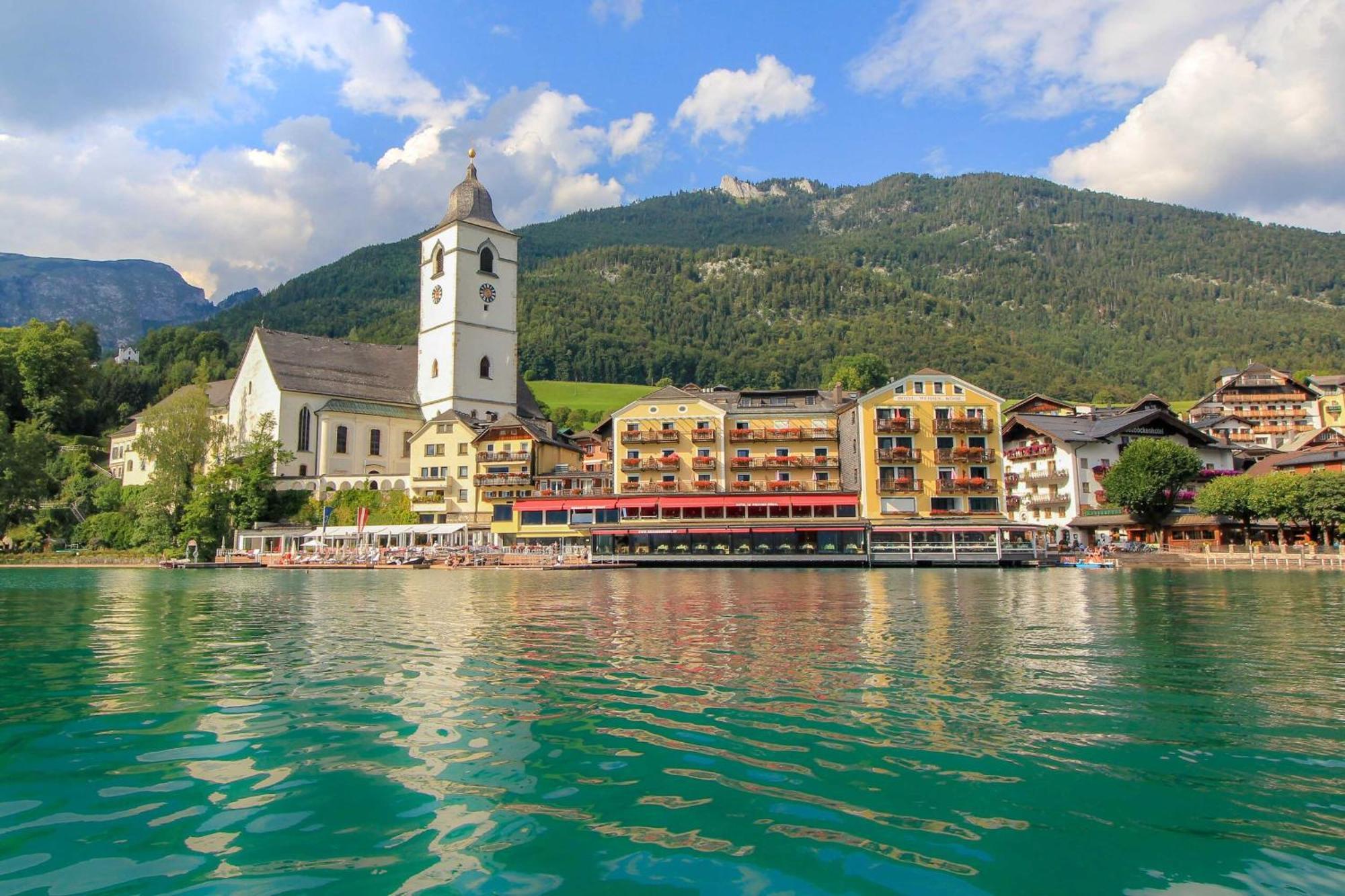 Alpenoase 1 Appartement Strobl Buitenkant foto
